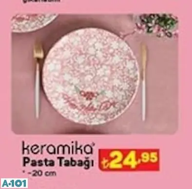 KERAMİKA PASTA TABAĞI KERAMİKA PASTA TABAĞI